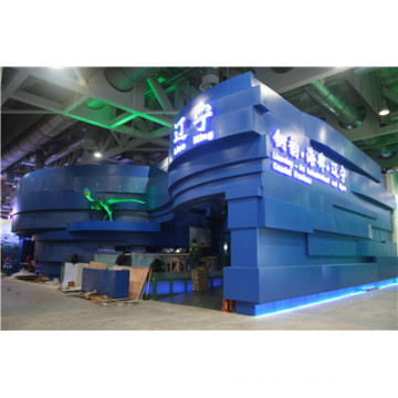 Paneles de panal de aluminio de color azul para Shanhai Expo Exposición Decoración